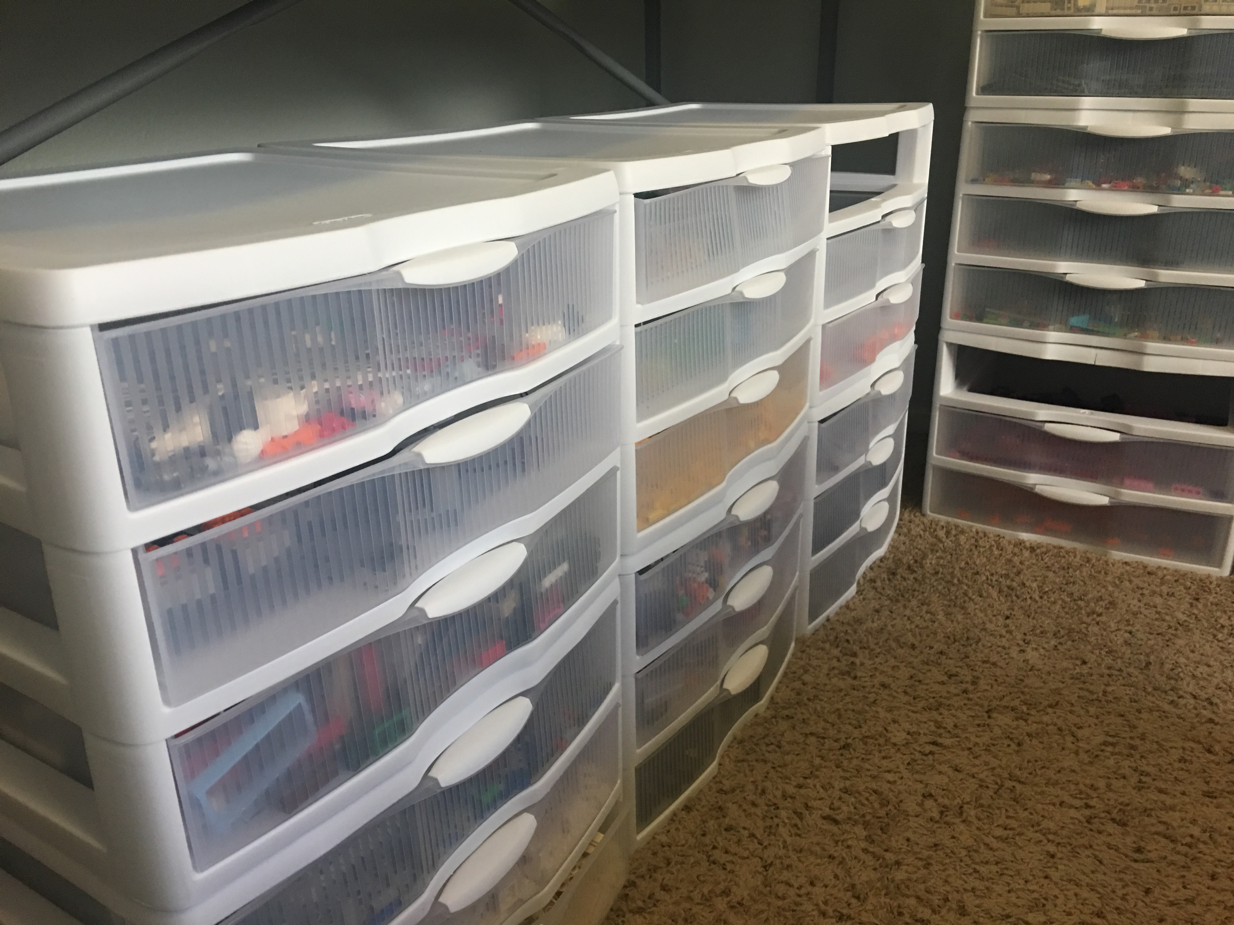 Storing Lego Brick Land