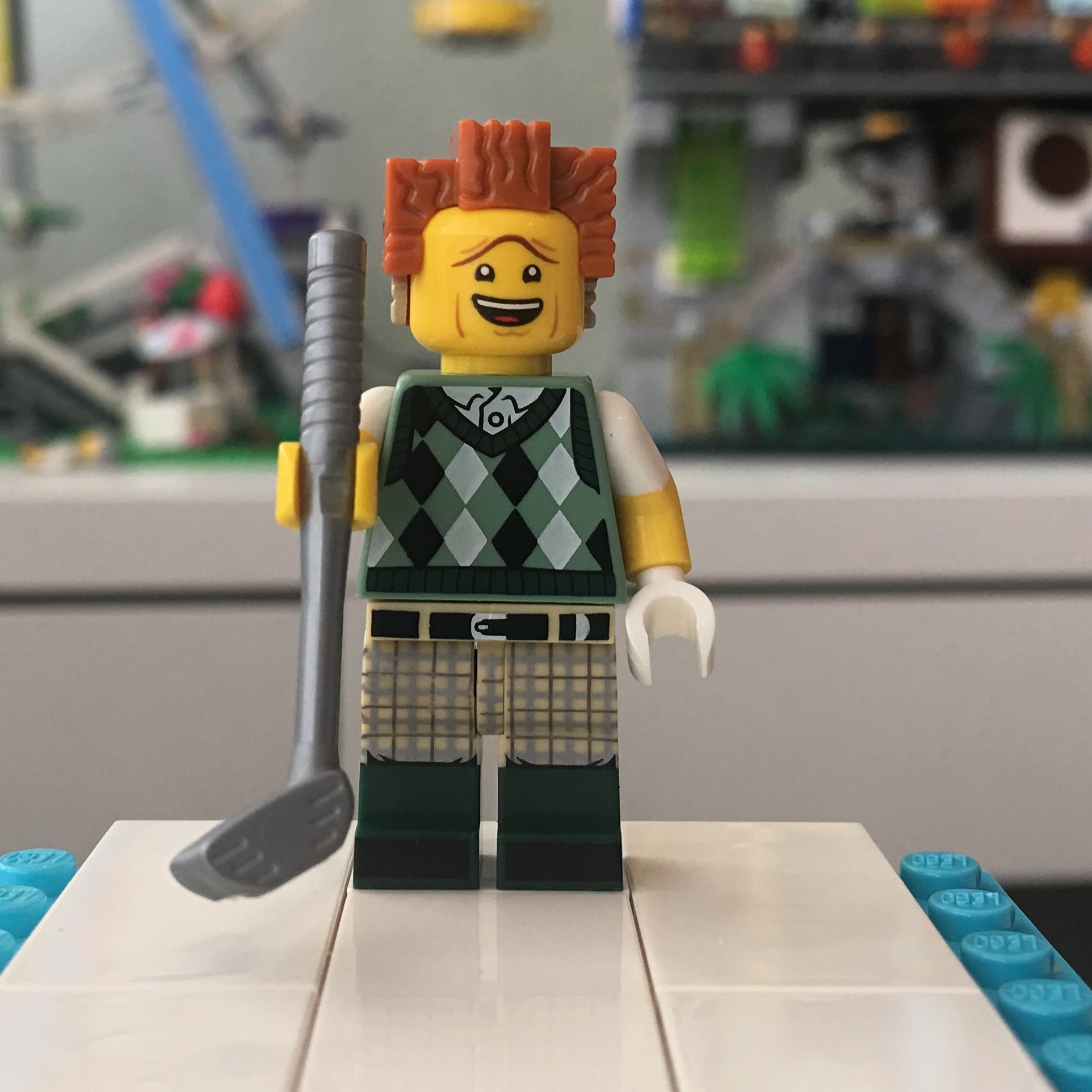 LEGO Minifigures Gone Golfin' President Business The Movie 2 Oz 71023 Minifigure 