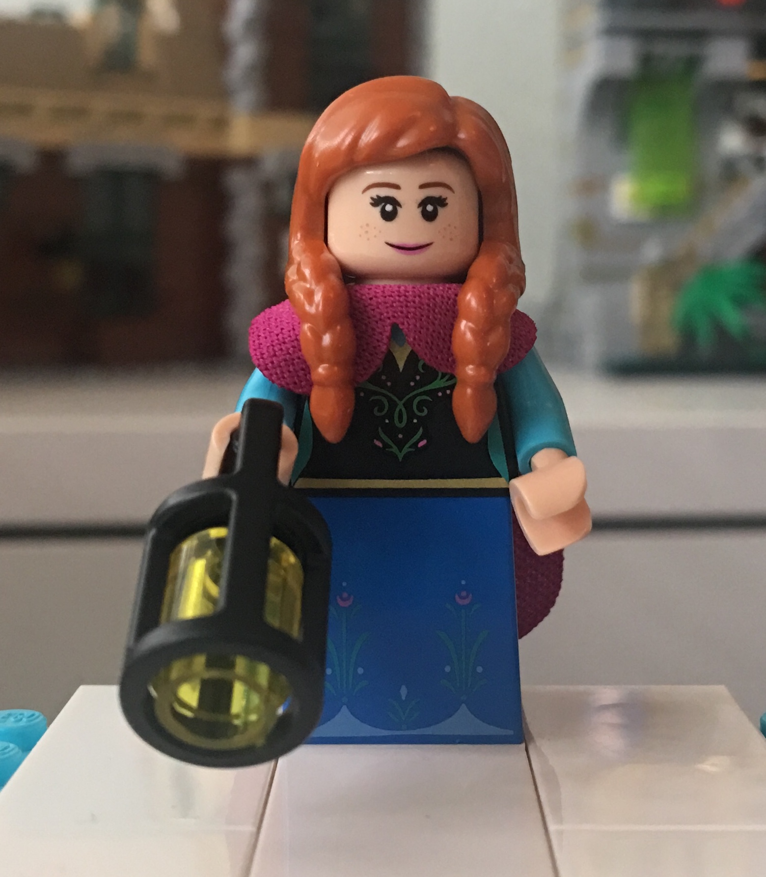 LEGO Disney Collectable Minifigures Series 2 Anna HAIR PIECE Frozen 