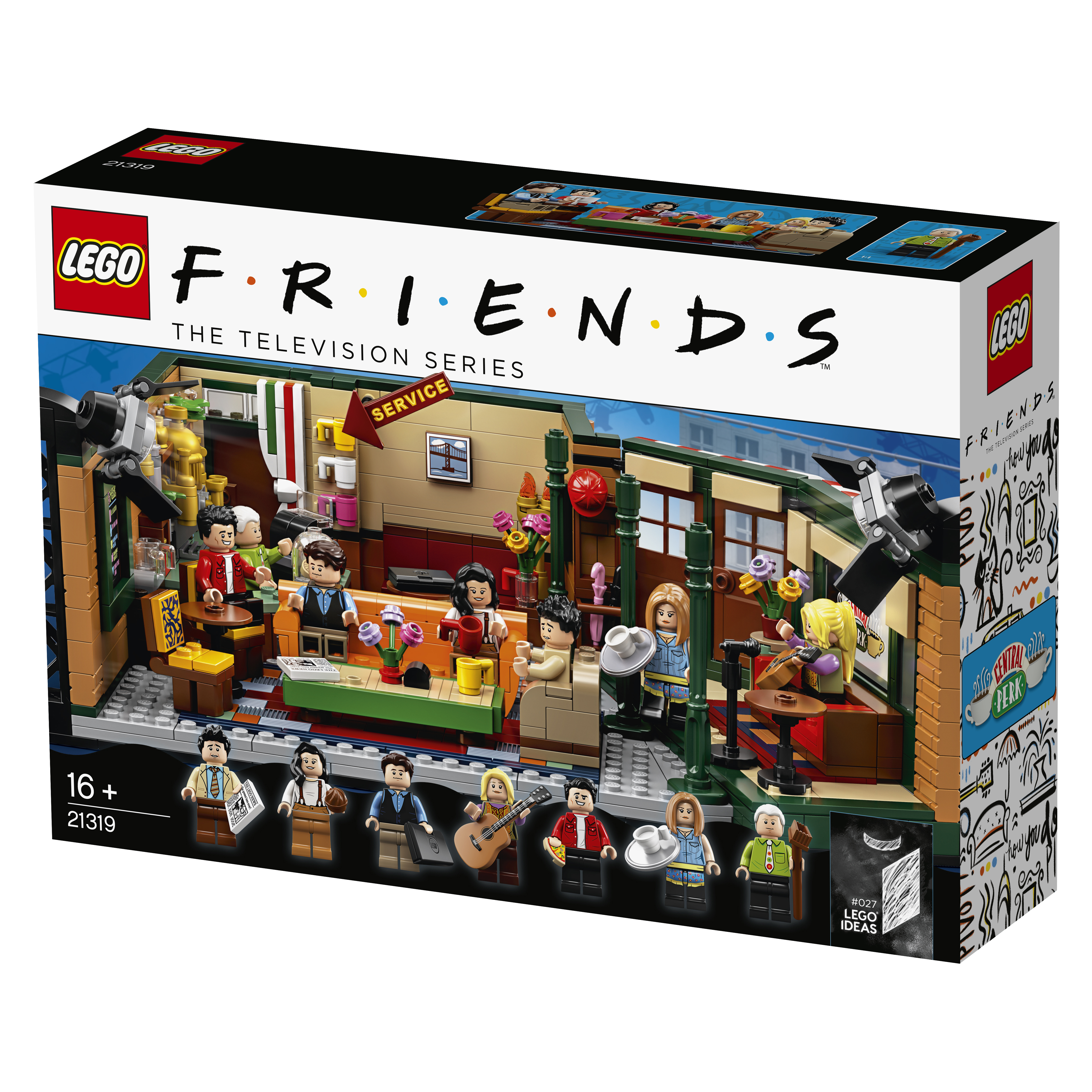 LEGO 21319 Friends Central Perk Box