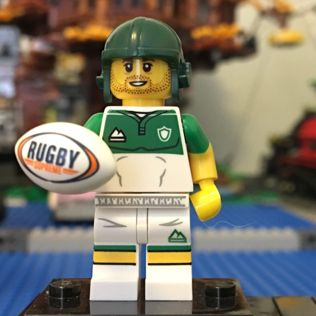 LEGO 71025 CMF Series 19 Rugby Player Minifigure - Brick Land