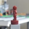 LEGO Trophy or nanofigure - monochrome Dark Red - Image 3