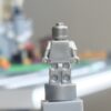 LEGO Trophy or nanofigure - monochrome Metallic Silver - Image 3