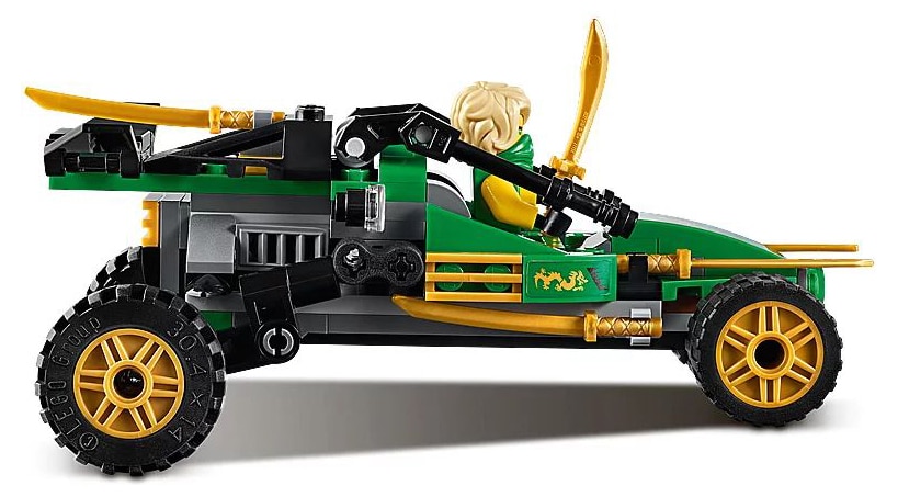 LEGO 71700 Ninjago Lloyd's Jungle Robber car