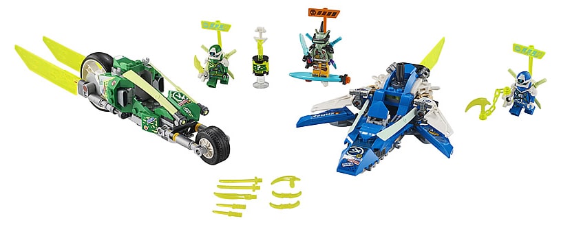 LEGO 71709 Ninjago Jay and Lloyd's Power Car