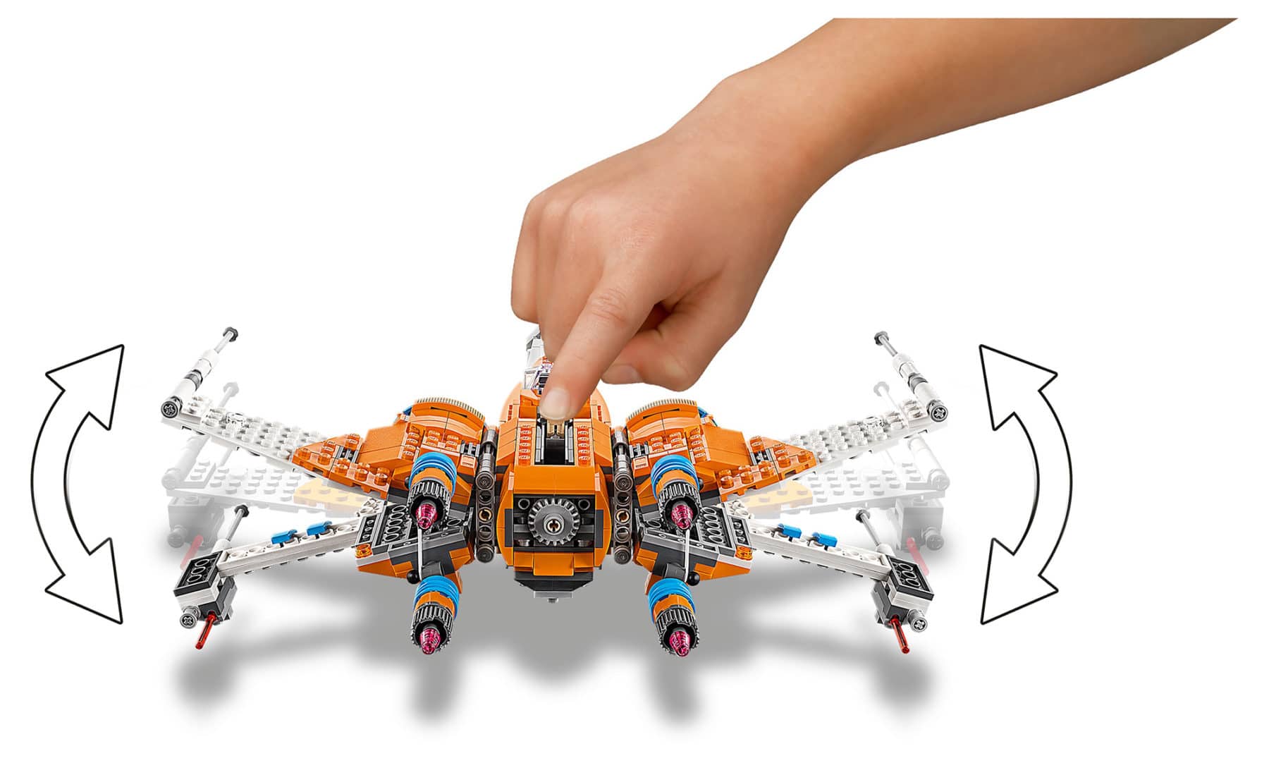 LEGO 75273 Star Wars Poe Dameron's X-Wing Fighter - Brick Land