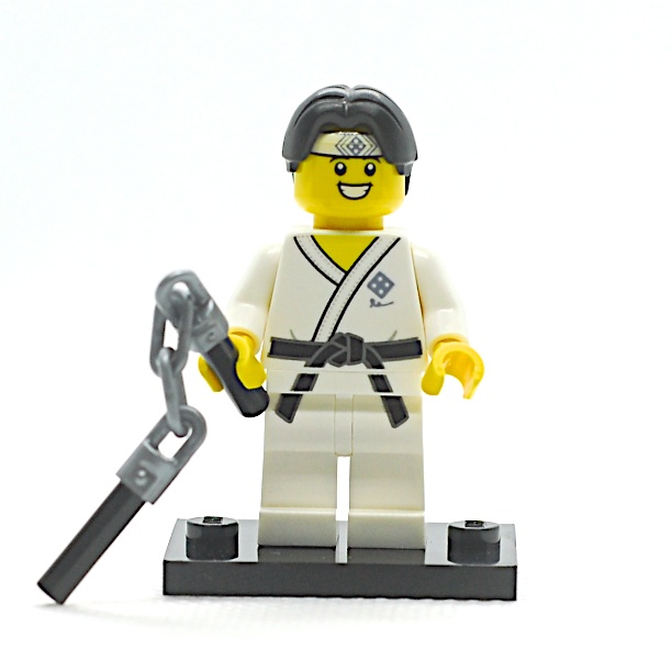 LEGO Minifigure Head BLACK Male Boy Short Bowl Cut 