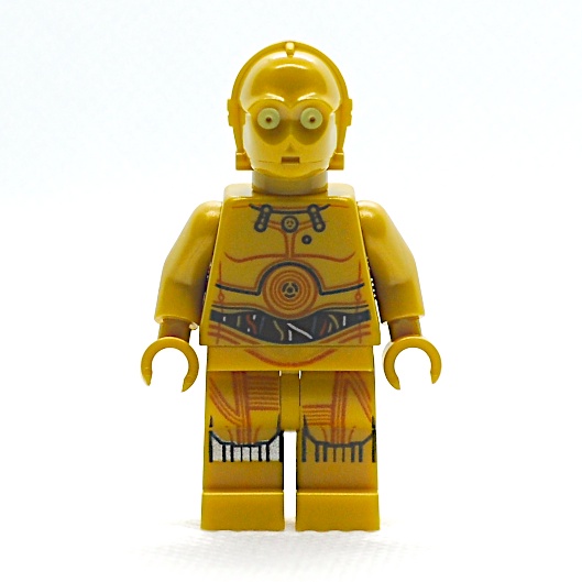 LEGO Minifig Star Wars C-3p0 Colorful Wires Decorated Legs SW700 75136 for sale online