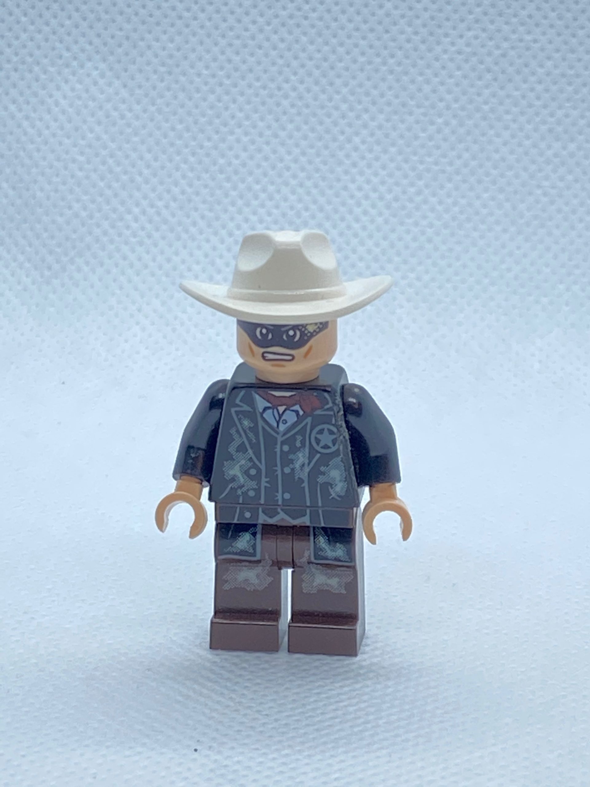 Lego The Lone Ranger Tonto Mine Outfit Figur Western mit Vogel und Axt Neu 
