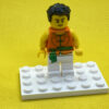 LEGO Minifigure Dragon Boat Race Team Green/Orange Member 3 - Image 4