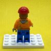 LEGO Dock Worker Minifigure - Image 4