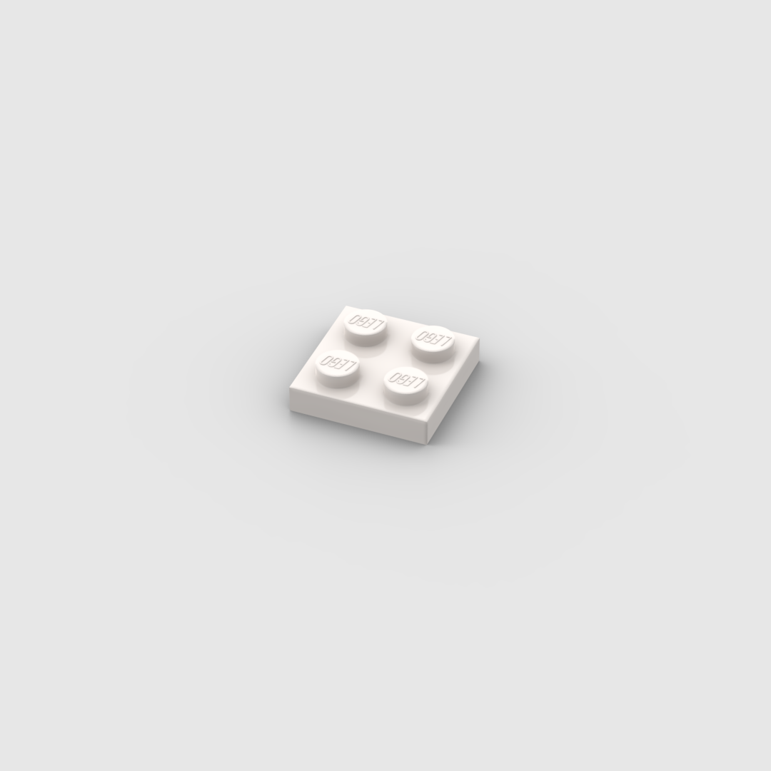 White 1x6 Inverted Bow Bricks ~ Lego ~ NEW ~ 4 