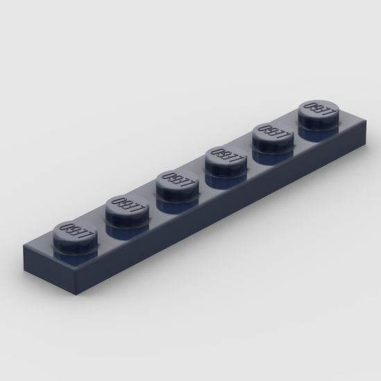 13 LEGO Dark Bluish Gray Plate 6 x 6 
