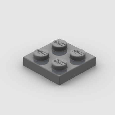 DARK BLUISH GREY LEGO 3034 x 30 DGBJ5 Plate 2 x 8 