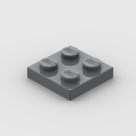 gray lego brick