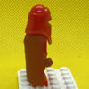 LEGO Minifigure Royal Guard with Dark Red Arms and Hands (Spongy Cape) - Image 2