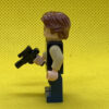 LEGO Star Wars Han Solo, Dark Blue Legs, Vest with Pockets, Wavy Hair - Image 4