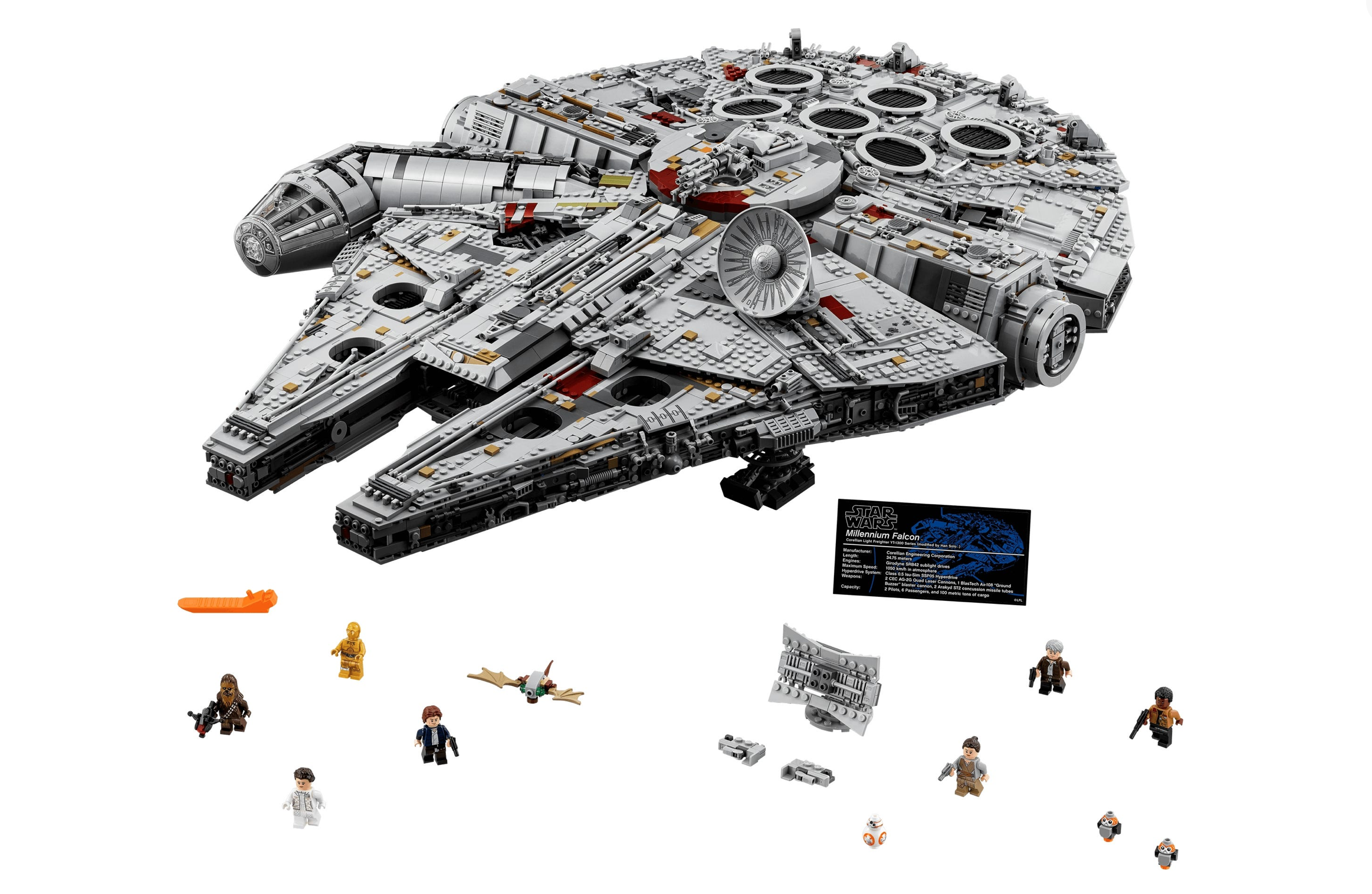 LEGO UCS millennium falcon 75192.