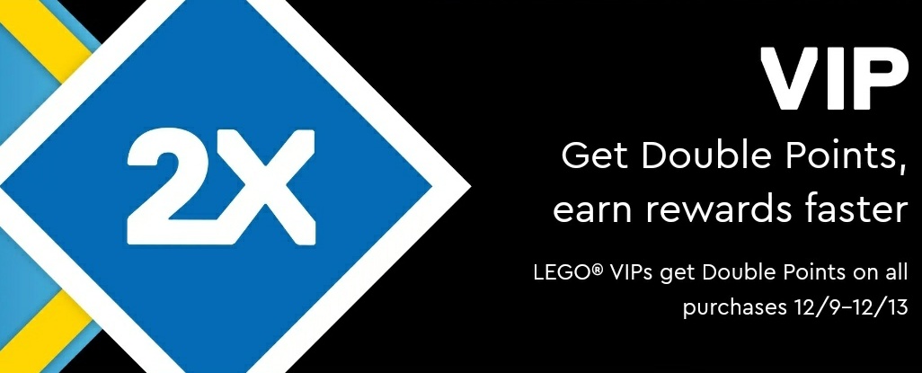 Double LEGO VIP Points December-2022