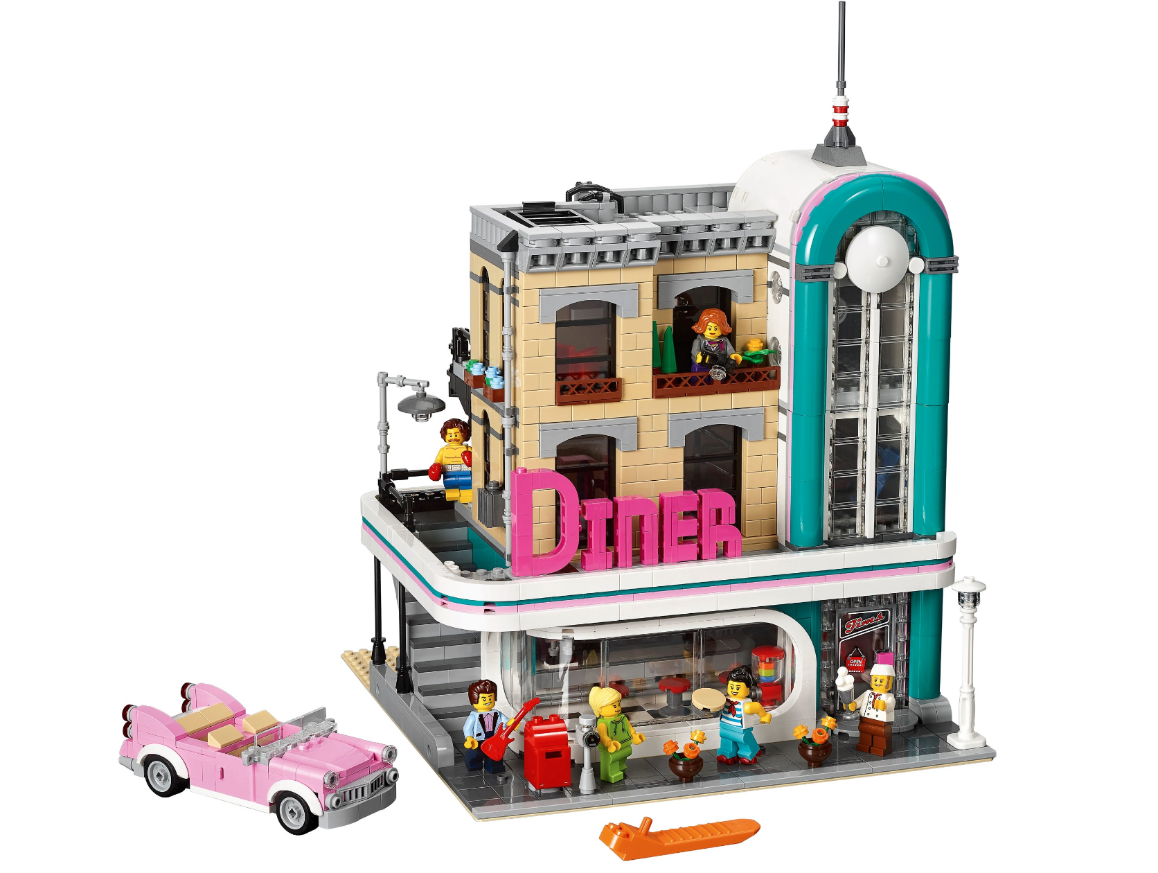 All the LEGO Modular Buildings Ever Made - Brick Land - Modular Downtown Living