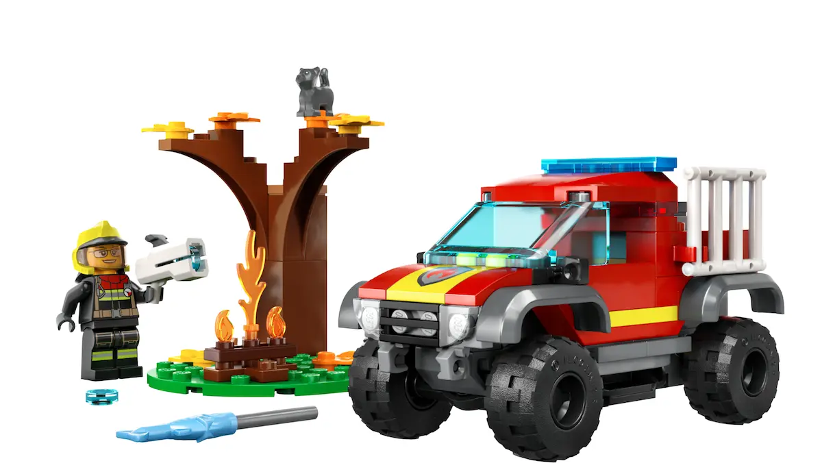 LEGO 60393 4x4 Fire Truck Rescue