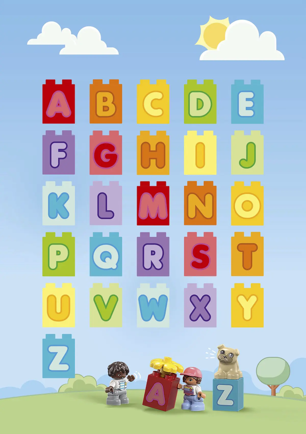 LEGO Duplo Alphabet Town Letters