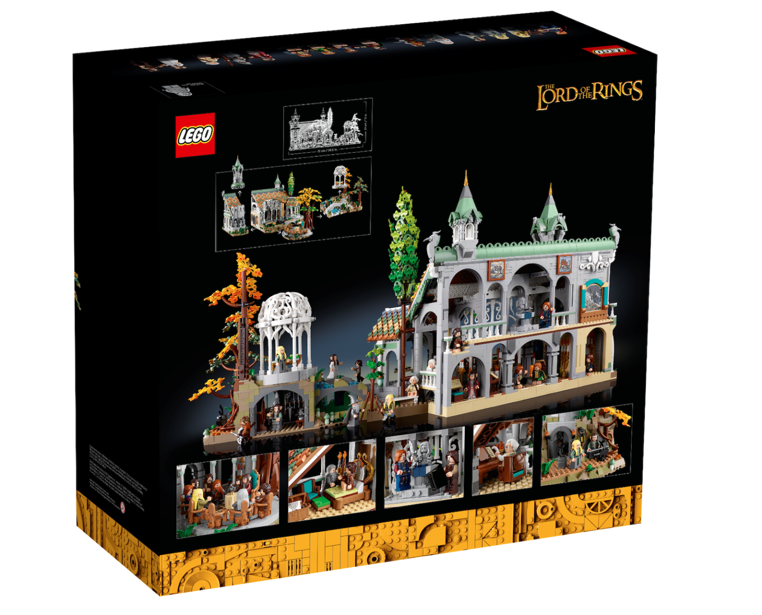 LEGO Officially Reveals New Lord of the Rings Rivendell set with 6,167 ...