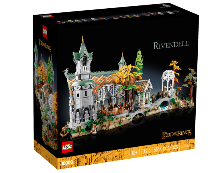 LEGO Officially Reveals New Lord of the Rings Rivendell set with 6,167 ...