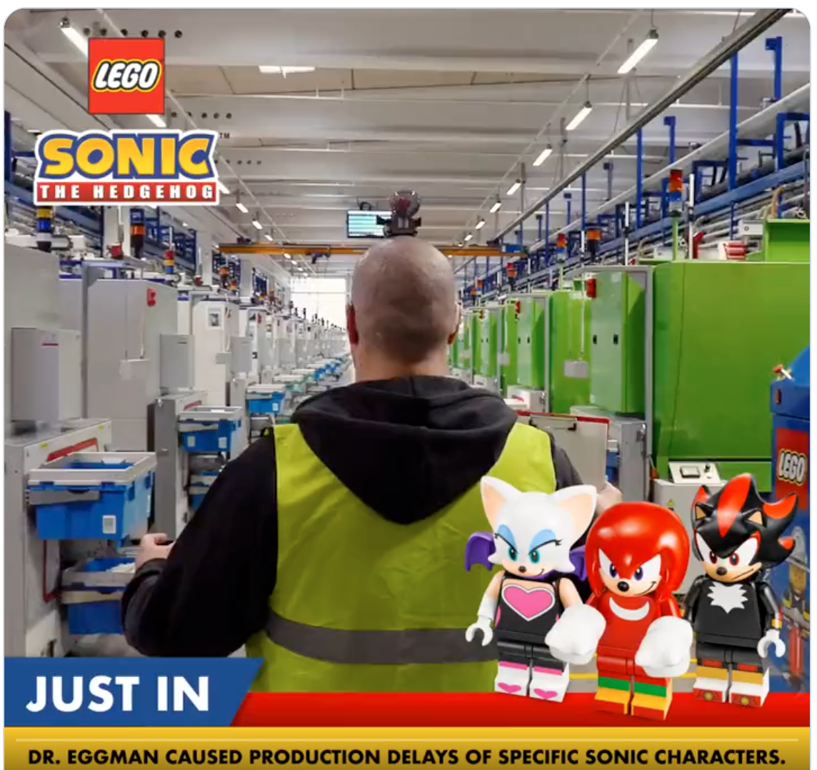 2023 hot sale custom sonic cartoon