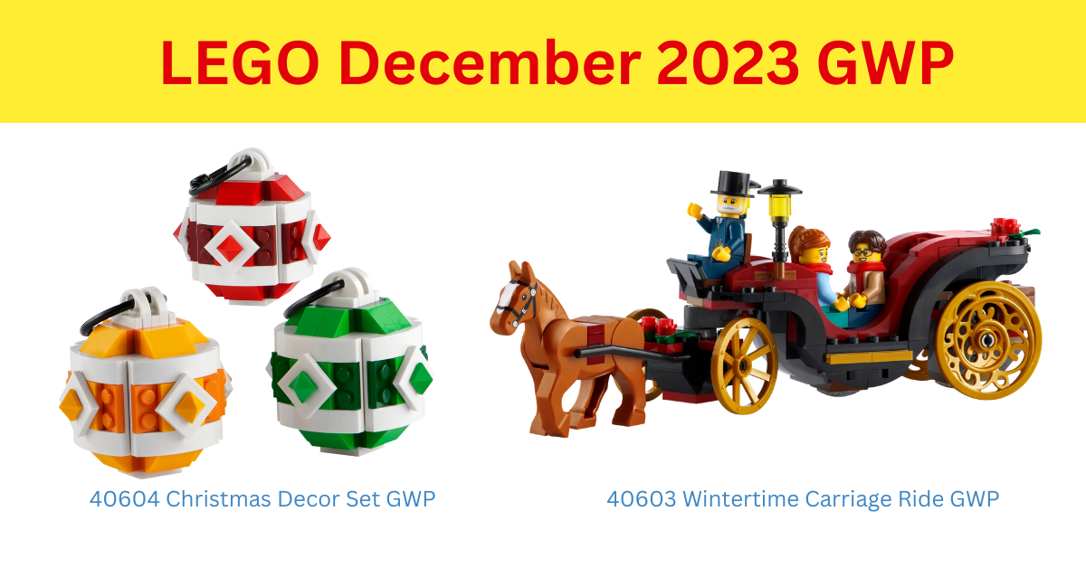 LEGO December 2023 GWP