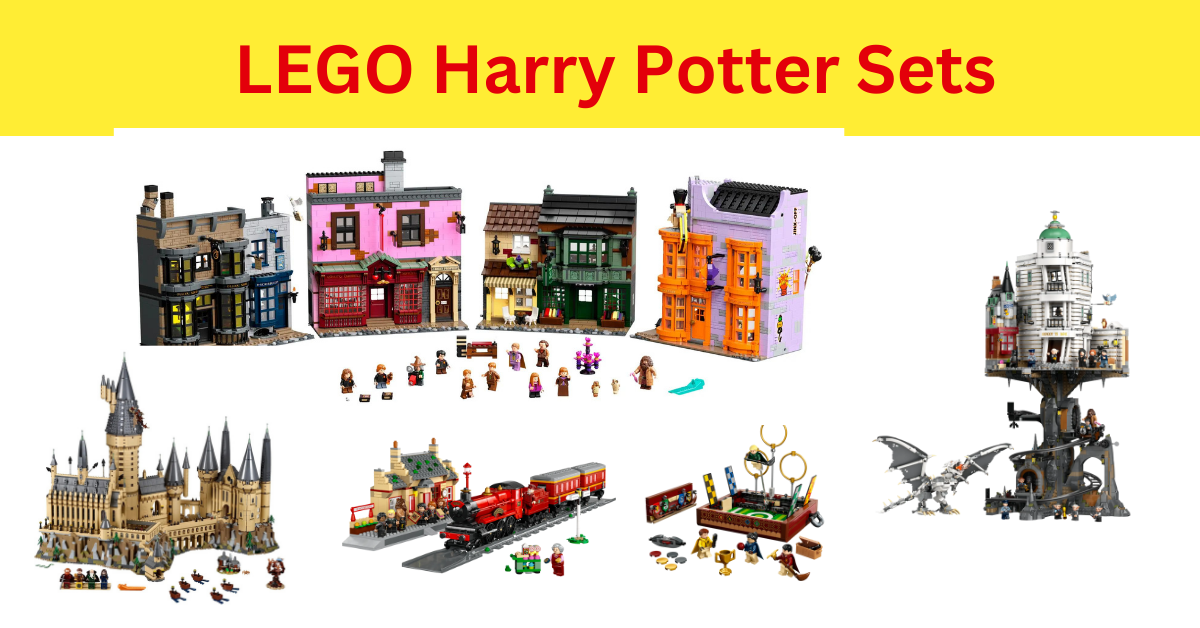 LEGO Harry Potter: New Hogwarts Castle and Gringotts Bank Set Launch Details