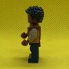 LEGO Finn Minifigure - Medium Nougat Jacket, Dark Blue Legs with Holster - Image 2