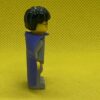 USED LEGO Minifigure Harry Potter, Gryffindor Shield Torso, Light Gray Legs, Violet Cape - Image 2