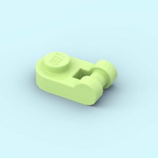 1x1 Plate Round with Bar Handle Yellowish Green