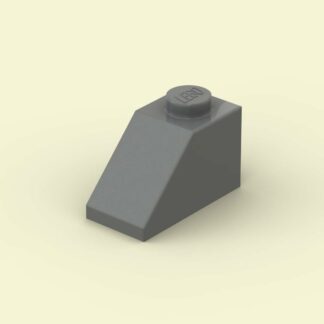 Slope 45 2 x 1 Light Bluish Gray