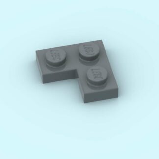 2x2 plate angle dark bluish gray