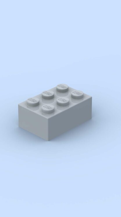 2x3 brick light bluish gray
