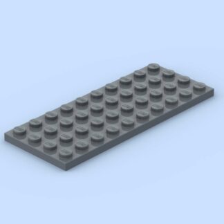 4x10 plate dark bluish gray
