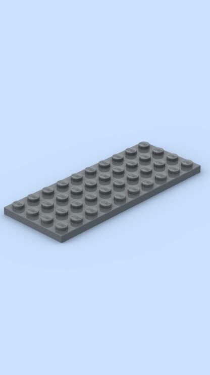 4x10 plate dark bluish gray