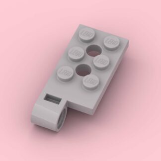 Hinge Plate 2x4 Light Bluish Gray