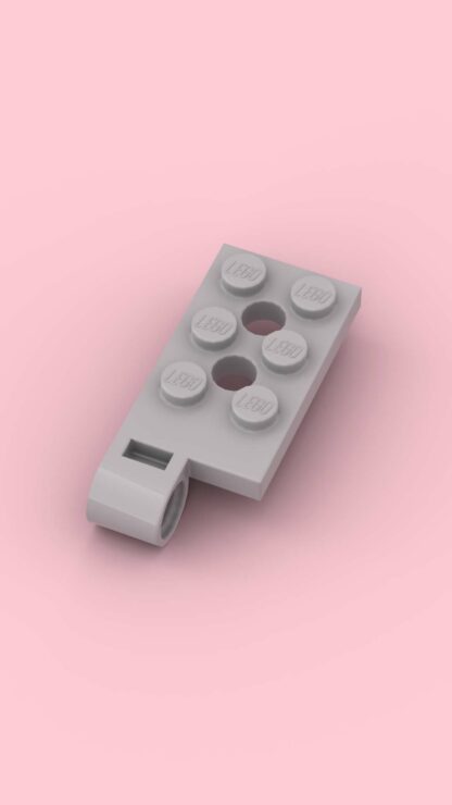 Hinge Plate 2x4 Light Bluish Gray