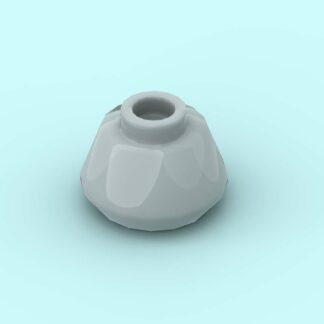 LEGO Part Cone 1 1/2 x 1 1/2 x 2/3 Truncated Light Bluish Gray
