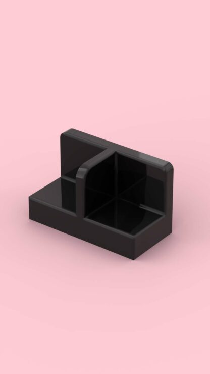 LEGO Part Panel 1 x 2 x 1 with Rounded Corners and Center Divider