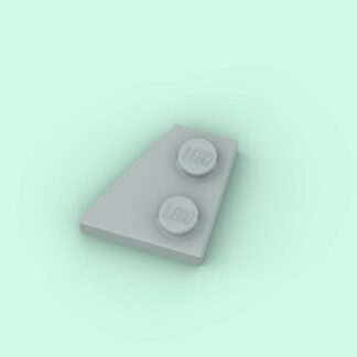 Plate 2x2 left wedge Light Bluish Gray