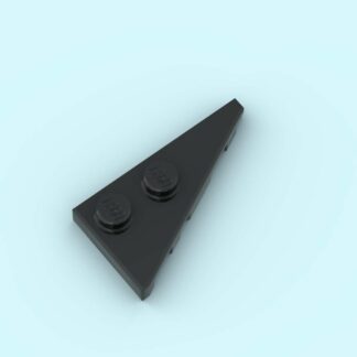 Wedge Plate 4 x 2 Right Pointed Black
