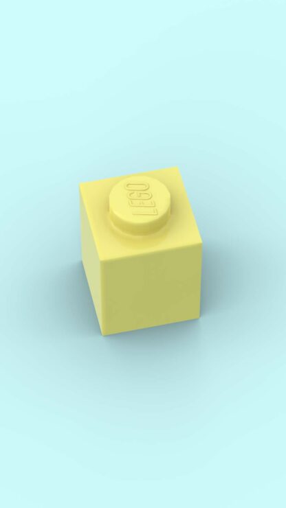 LEGO Part 1x1 Brick Cool Yellow (Bright Light Yellow)