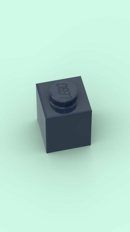 LEGO Part 1x1 Brick Earth Blue (Dark Blue)