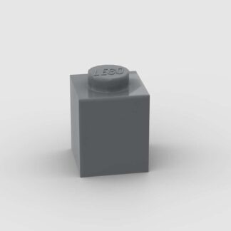 LEGO 1x1 Brick Dark Stone Gray