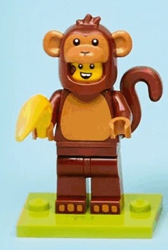 LEGO Monkey Minifigure CMF 28