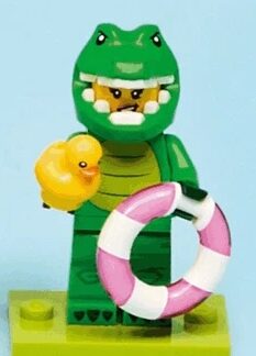 LEGO Crocodile Minifigure CMF 28